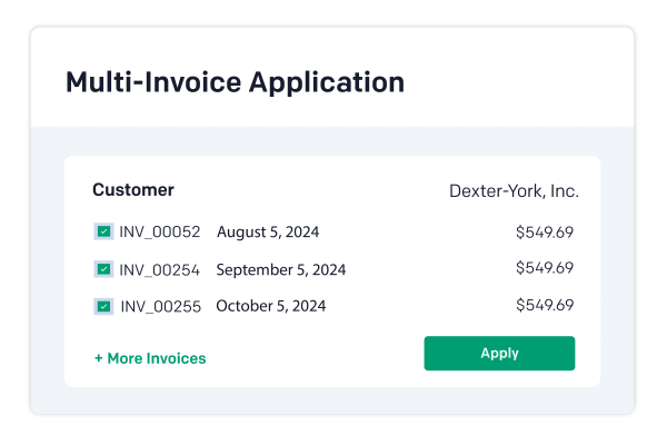 Multi-Invoice-Application_Apply payment